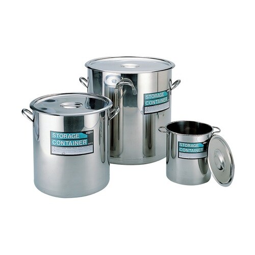 18−8ストレッジコンテナー(蓋付)