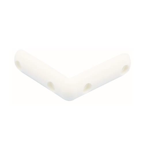 L型コーナーゴム甲丸(白)薄型 5セット