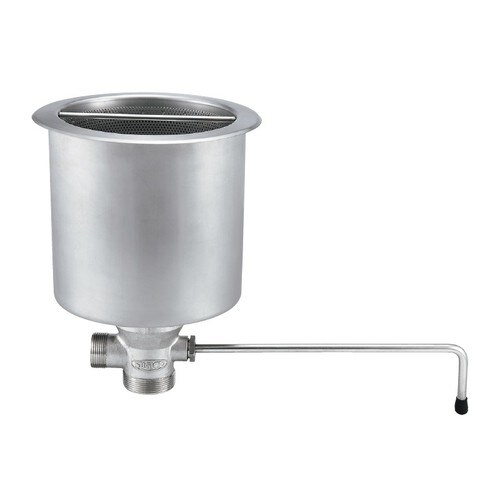 大型排水トラップ(ハンドルコックドレーン付)