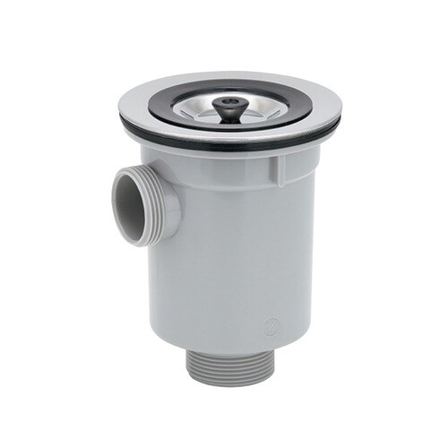 小型ゴミ収納器付防臭排水トラップ(40A)×2