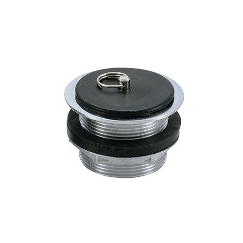 ゴム栓付真鍮共栓