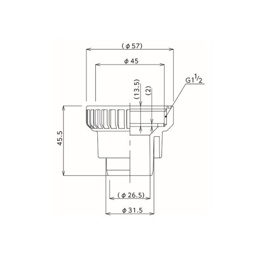 口元1−1/2吋(平パッキン付) 11セット
