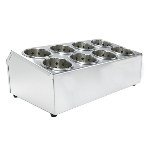 18−8シルバーティナー2列8穴(シリンダー付)