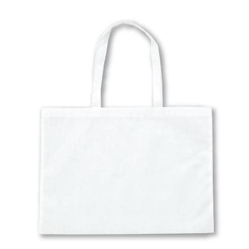 カラー不織布バッグ 大(63×46cm) 白