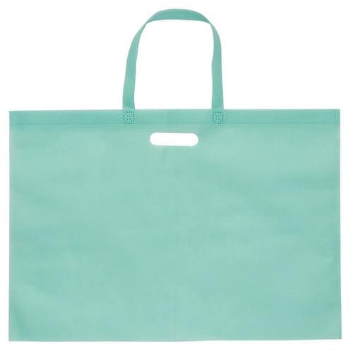 カラー不織布バッグ 持ち手穴あき 大