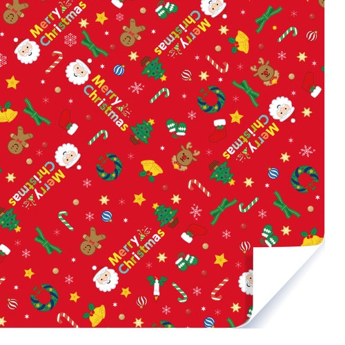 包装紙クリスマス柄