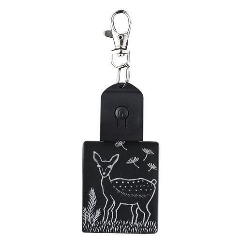 アクリルライトキーホルダー角