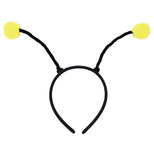 ポンポンカチューシャ 黄