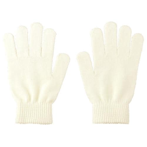 カラーのびのび手袋大白