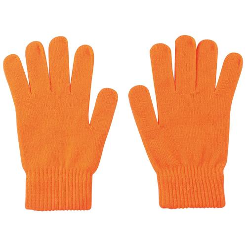 カラーのびのび手袋大蛍光オレンジ