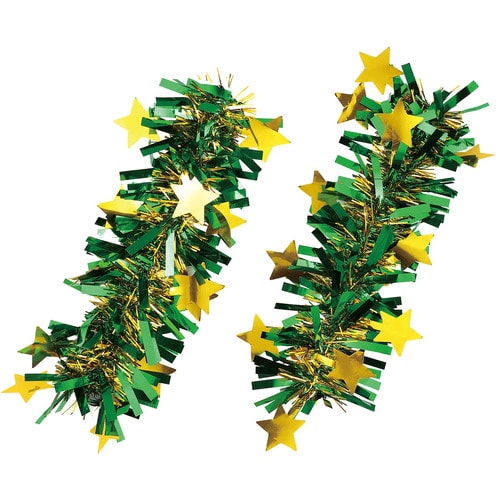 キラキラパッチンリストバンド 緑/金 2個組