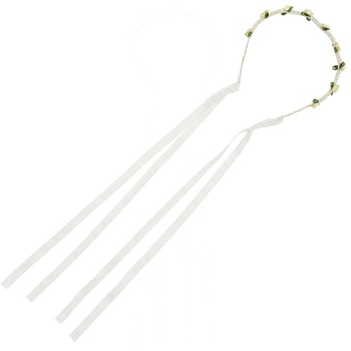 カチューシャ 花冠 ホワイト