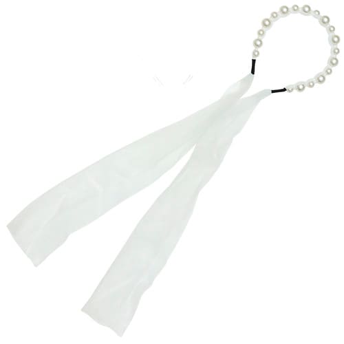 カチューシャ パール ホワイト