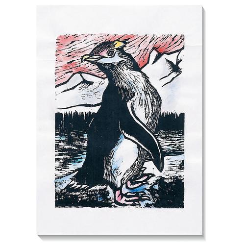 版画彩色和紙40kg凸凹版用小(100枚)