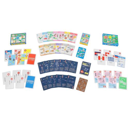 人気かるた4点ことわざ/星座/国旗/都道府県