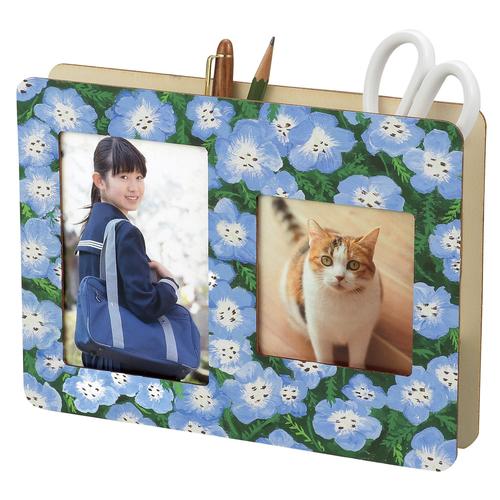 木製小物入れ2ポケット