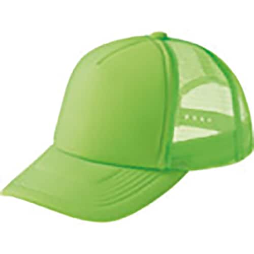 イベントメッシュキャップ蛍光グリーン046