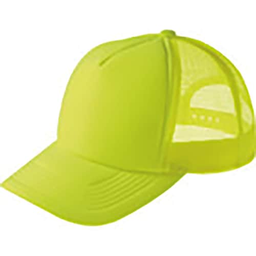 イベントメッシュキャップ蛍光イエロー047