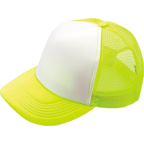 イベントメッシュキャップ蛍光イエローWH