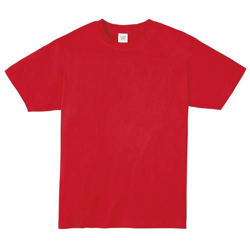 ATドライTシャツMレッドポリ100%