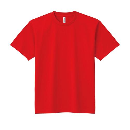 DXドライTシャツSレッド010