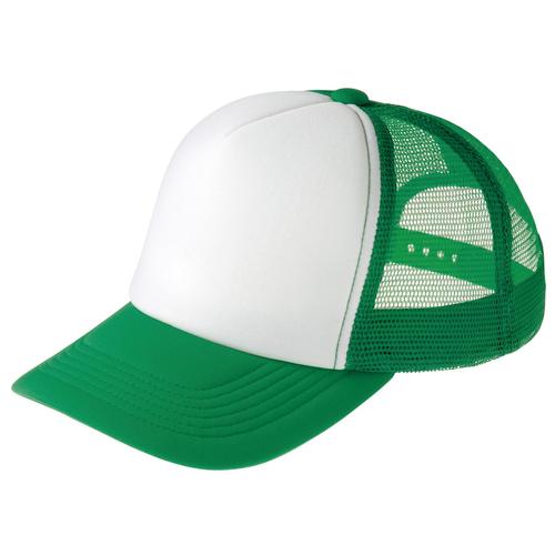 イベントメッシュキャップグリーン×ホワイト063