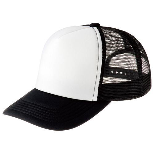 イベントメッシュキャップブラック×ホワイト066