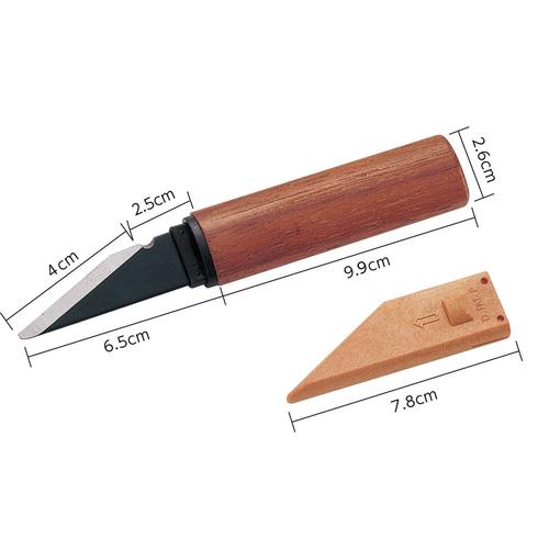 茶サヤ小刀B・全鋼左用