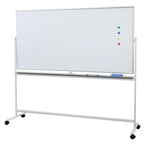 脚付き回転ホワイトボード両面タイプ1800