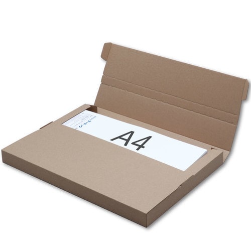 メール便対応薄型ダンボールA4サイズ100枚