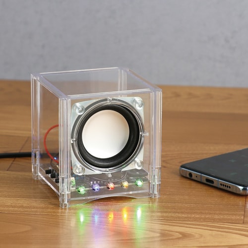 らくらく組立スケルトンBTスピーカー