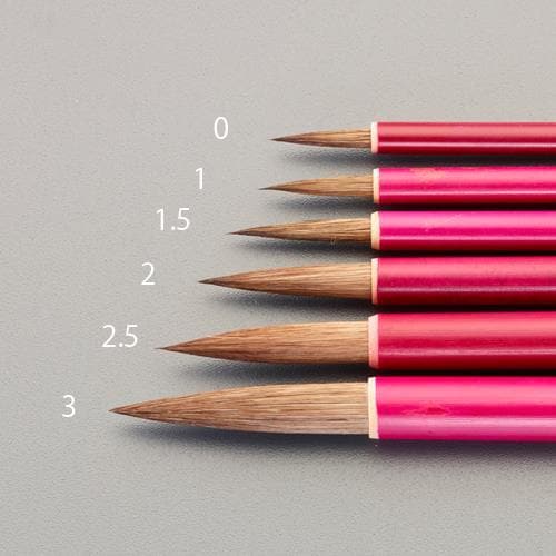 (馬毛)油性用文字筆 EA109MJ−2