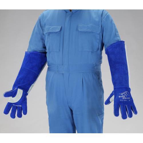 溶接用ロング革手袋(牛革) EA353AT−103