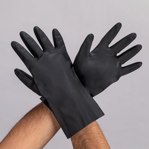 耐透過・耐溶剤フッ素ゴム手袋 EA354BF−80