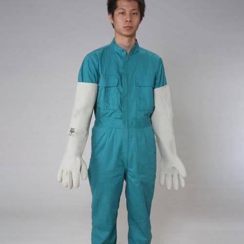 ロングサイズ天然ゴム厚手手袋 EA354BH−11