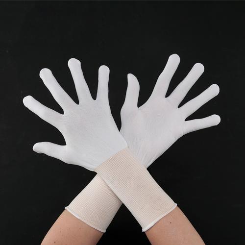 低発塵クリーン手袋(ロング)EA354GB−132