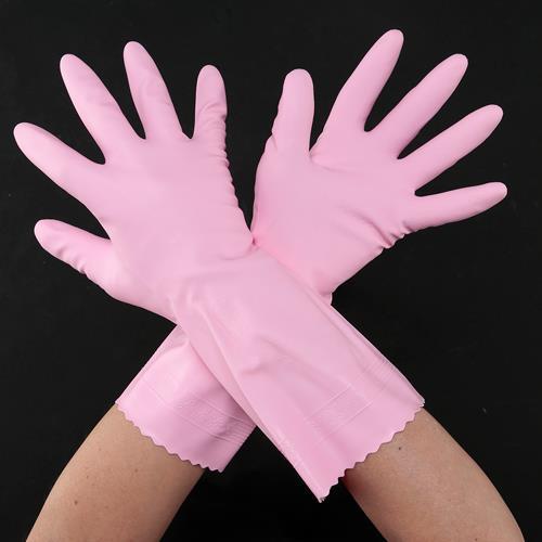 中厚手ビニール手袋 EA354GF−41