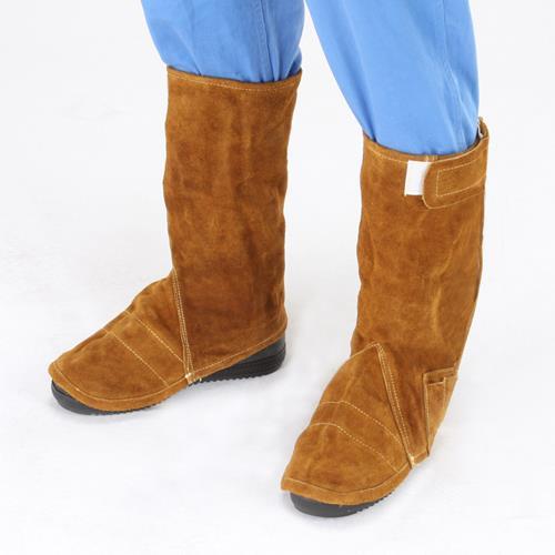 溶接用脚カバー(牛床革) EA355K−45