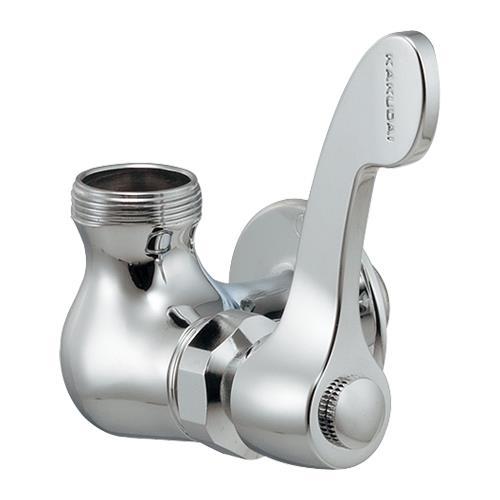 レバー式横形自在水栓(二条ねじ)EA468B−65