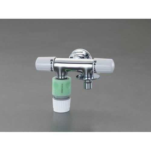 洗濯機用双口水栓 EA468CF−41