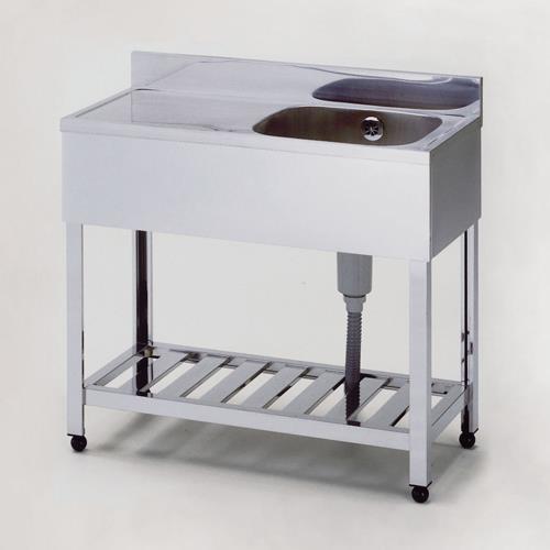 SUS製一槽シンクEA468EF−22L