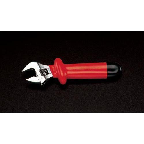 絶縁グリップモンキーレンチ EA530H−150