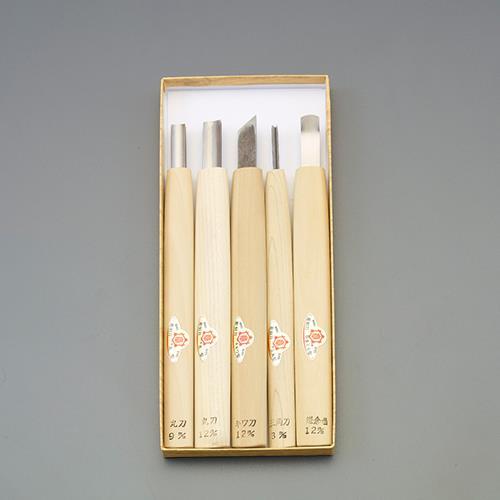 5本組彫刻刀セット EA588M−1