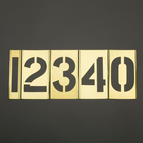 ステンシルプレート(真鍮)EA591BX−30