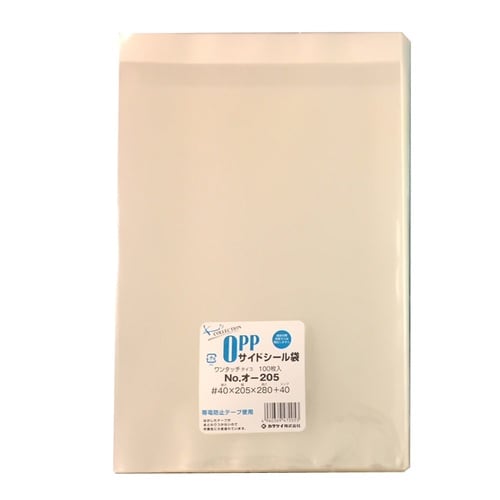 OPP袋テープ付40μ100枚オ−205 ×10