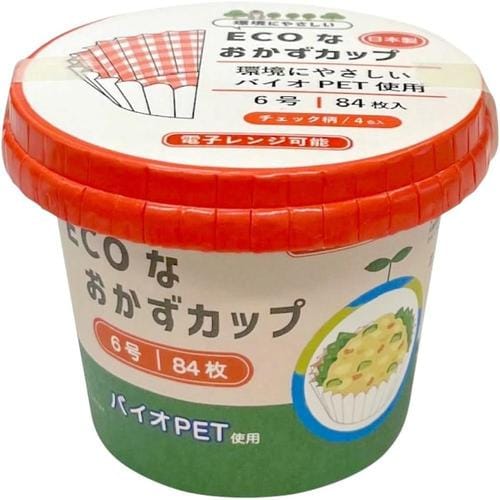 ECOなおかずカップ6号 84枚入 6セット