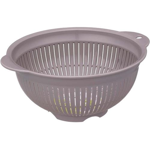 ザル21 レンジ対応 ベージュグレイ 3セット