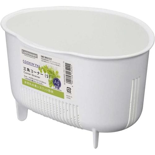 三角コーナー S ホワイト 3セット