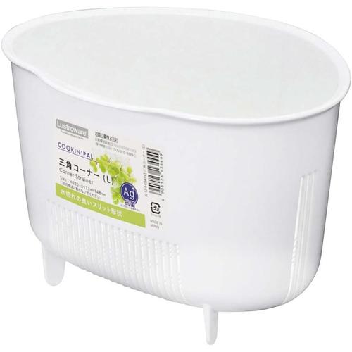 三角コーナー L ホワイト 3セット