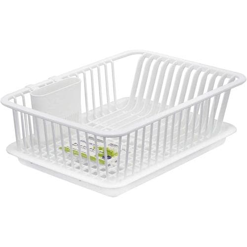 水切りカゴ ディッシュドレーナー ホワイト